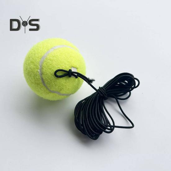 Тренажер для тенниса Rebound Ball Set с 2 мячами, тренировочный инструмент для тенниса, оборудование для отскока теннисного мяча Solo Tennis Rebounder для взрослых и детей