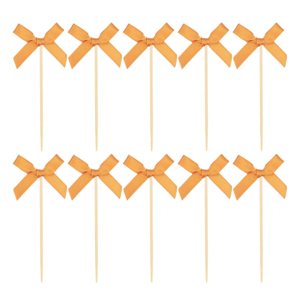 10 шт. креативных бантов для украшения кексов на день рождения и девичник, романтические тематические украшения для торта