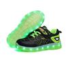 Best-Selling Children's LED Light-Up Shoes – USB Rechargeable Spider Design Sports Sneakers for Boys and Girls