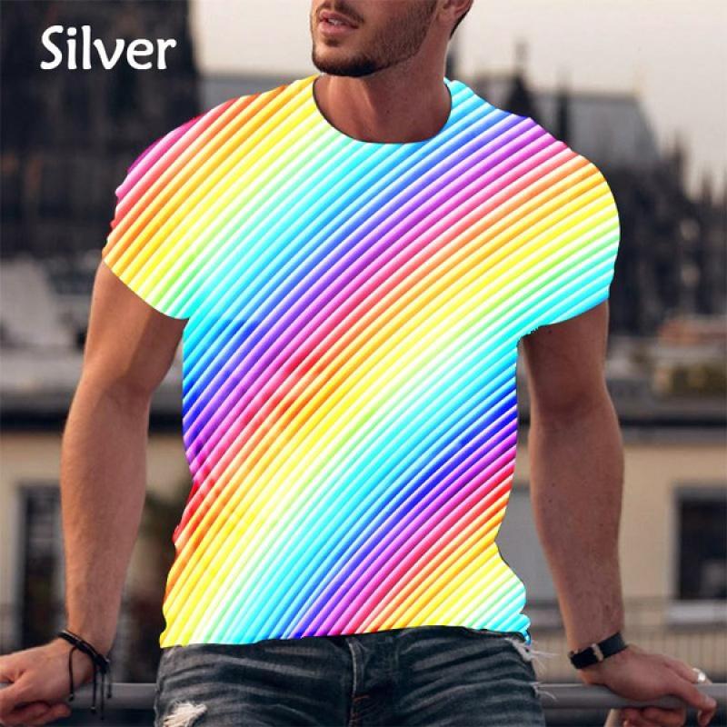 Модная футболка с гипнотическим 3D-принтом Fashion Vertigo, мужская уличная футболка с коротким рукавом в стиле хип-хоп