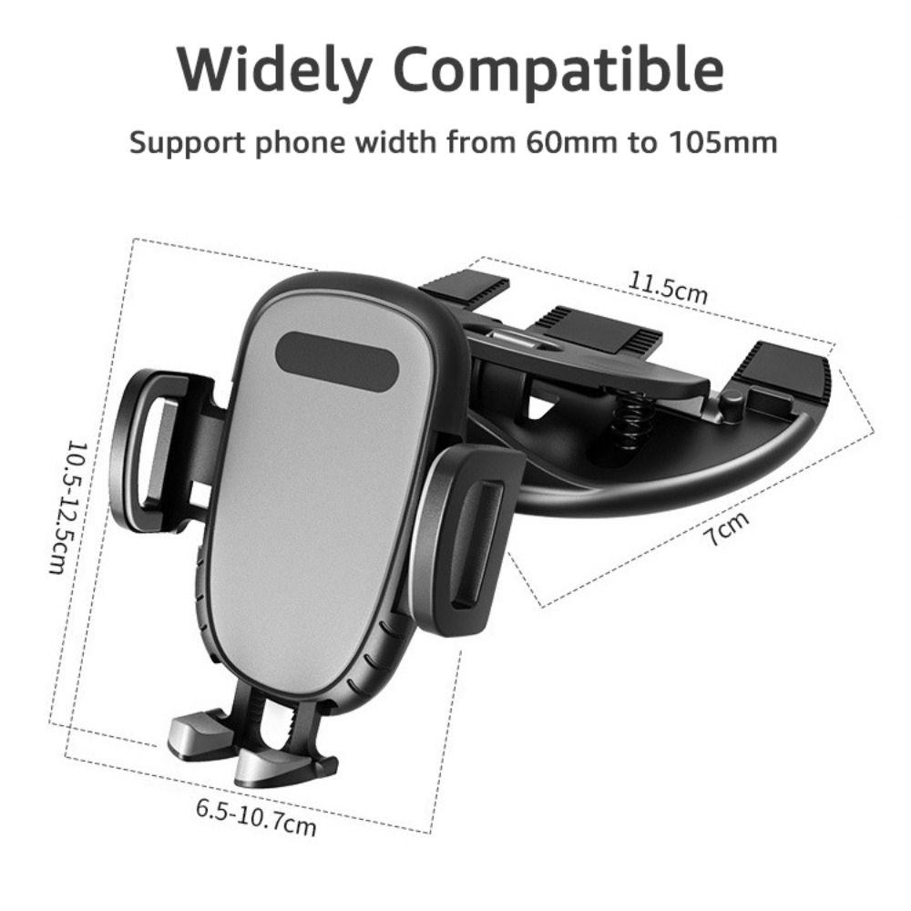 Universal in Car Mobile Phone 360 Degree Rotation Car Phone Holder CD Slot Car Phone Mount