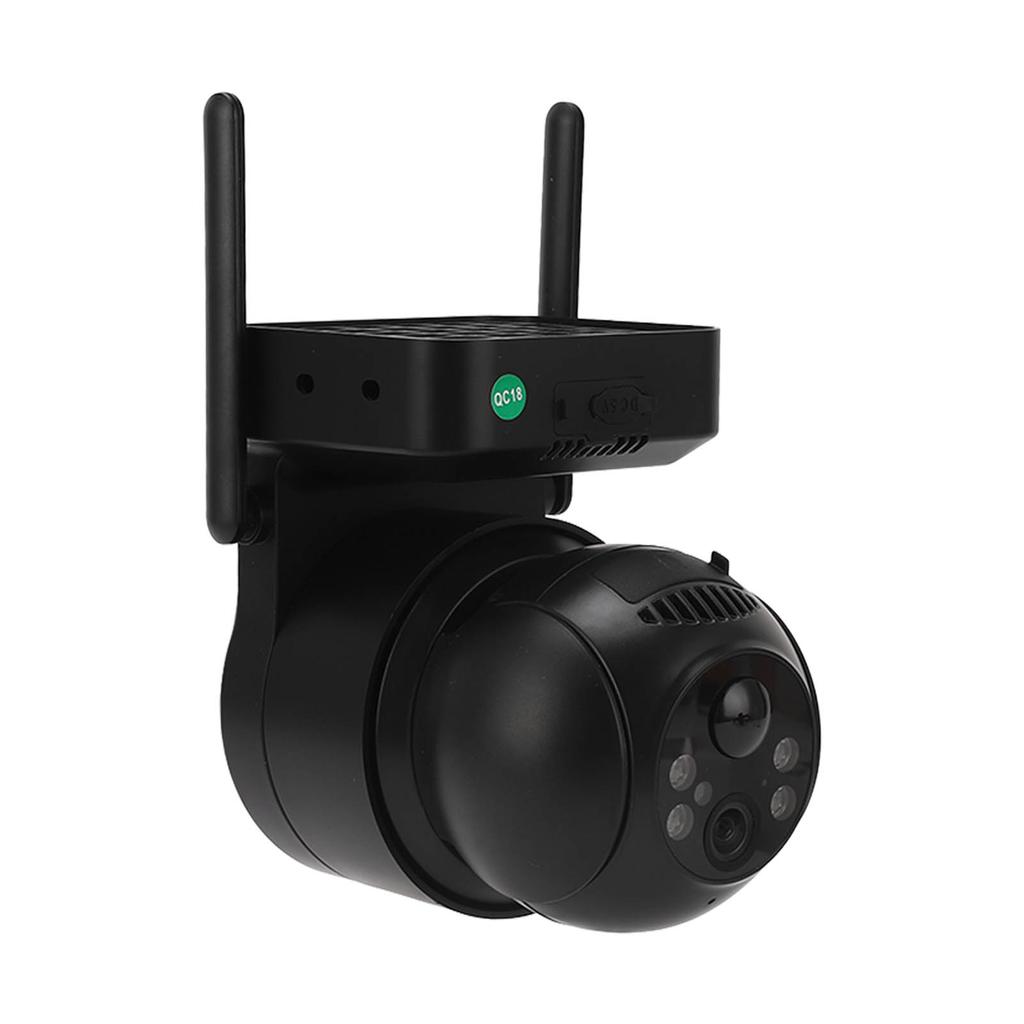 Солнечная камера безопасности Беспроводная наружная WiFi HD камера видеонаблюдения с питанием от батареи и функцией ночного видения