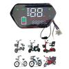 48V 60V 72V LCD Display Meter Control Panel For EBike Electric Scooter Motor