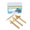 Plastic Soldering Iron Flat Head Smoothing Triangular Copper Head Tool