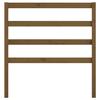 VidaXL Headboard Honey Brown 106x4x100 Cm Solid Pine Wood 817628