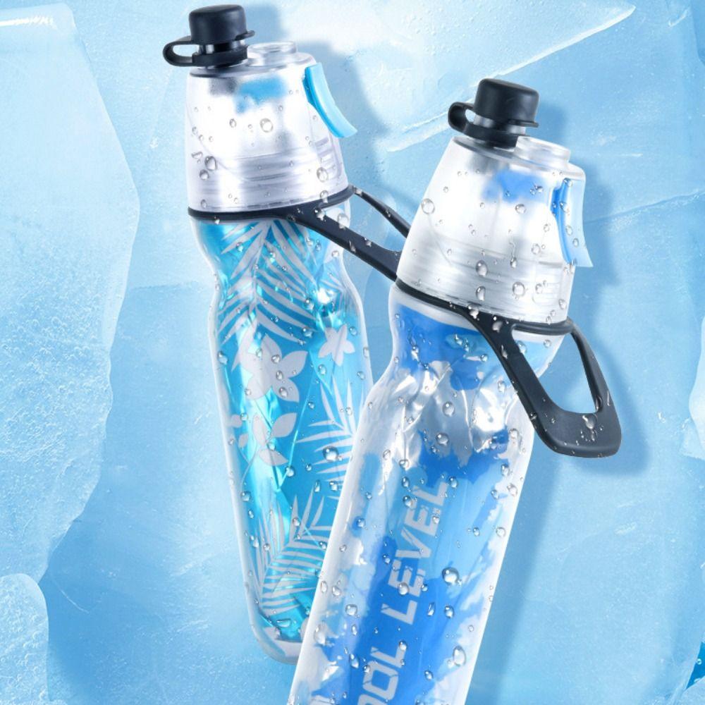 PE Drink Spray Cup Drinkware Sport Fitness Water Cup Travel Bottles Spray Water Bottle Cycling