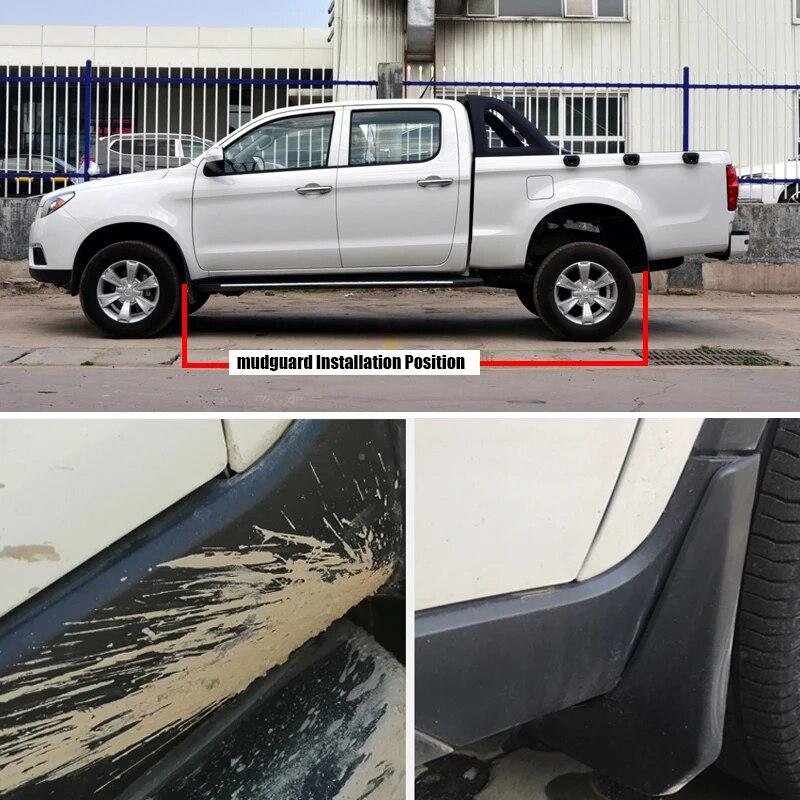 Пикап, автомобильное крыло для JAC T6 Shuailing 2022 2023, передние и задние брызговики, брызговики на крыло, аксессуары