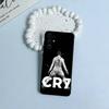 Чехол для телефона C-R-7 Ronaldo для Samsung S25, S24, S21, S22, S23, S30, Ultra, S20, Plus, Fe, Lite, Черный Мягкий Силикон