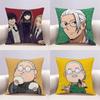 Sakamoto Days Anime Taro SSakamoto Doublesided print Pillow Case Pattern Printed Pillowcase For Living Room Sofa Cushion Cover