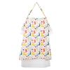 Breastfeed Apron Cover Breathable Baby Nursing Privacy Coverage Blanket with Elastic Shoulder