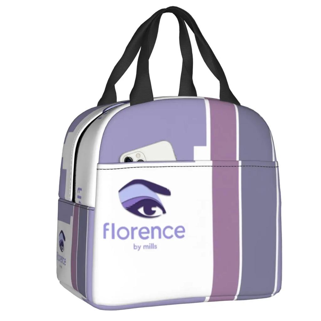 Сумка для ланча Florence By Mills, женская, термохолодильная, изолированная, для взрослых, офисная, пикниковая, еда, сумки-тоут