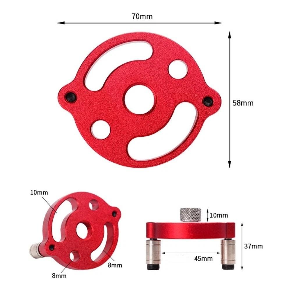 3-10мм Ручной направляющий для дрели Профессиональный дырокол для деревянных панелей DIY Соединение мебели