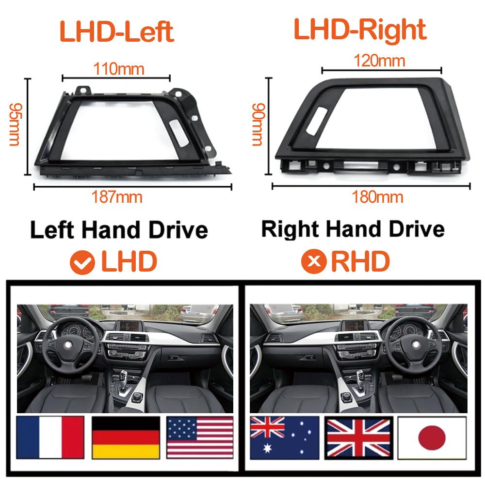 LHD Air Conditioner Front Left Right AC Vent Outlet Grille Panel Cover Repair Kit For BMW 3 4 Series F30 F34 F32 F33 F36 F80 F82