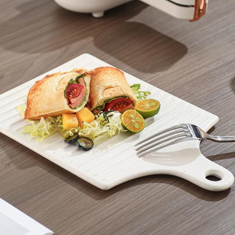 Многофункциональная и удобная машина для завтрака, сэндвичница для маленькой кухни, тостер для хлеба панини, аппарат для хот-догов