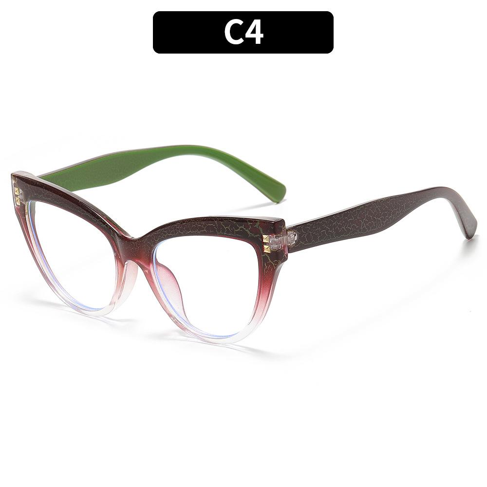 Women's eyeglasses - trendy oversized cat eye glasses
