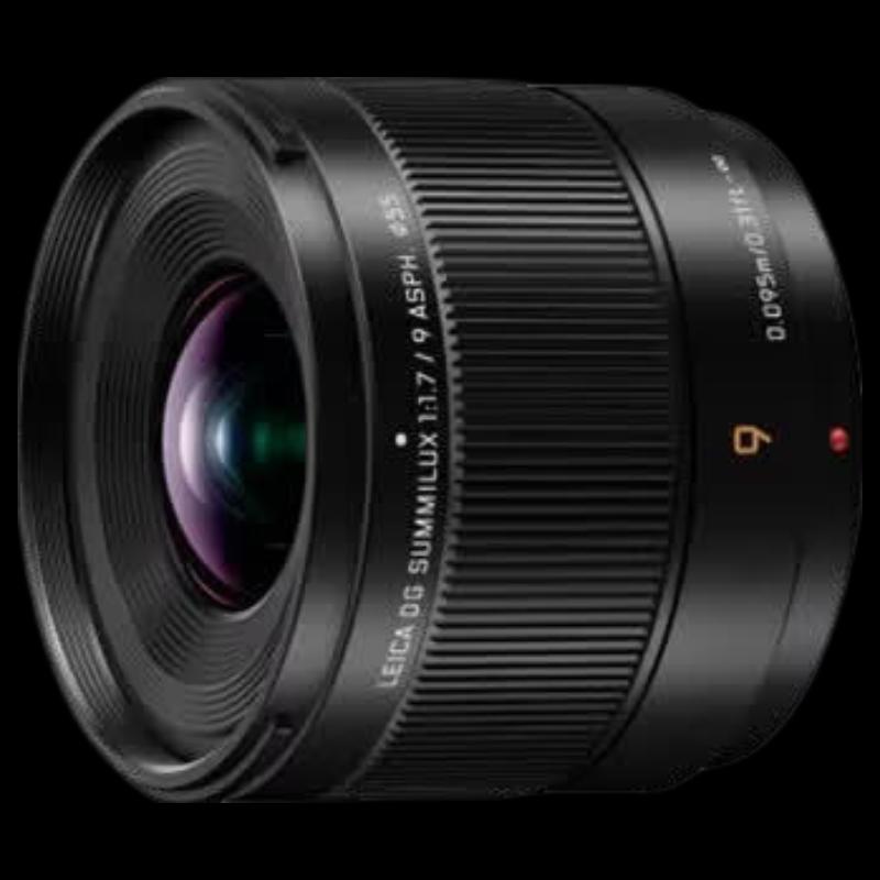 Panasonic H-X09 9mm F1.7 M43 Leica Prime Lens