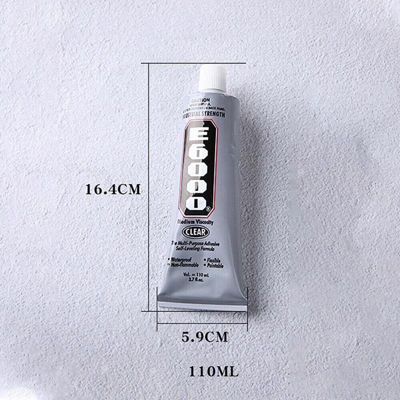 E6000 клей для ювелирных изделий с бриллиантами, ремонт обуви, сверление, ремонт чехла для мобильного телефона, клей для границ, универсальный клей, поделки, стразы «сделай сам»