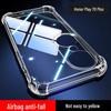Honor Play 70 Plus Clear TPU Shockproof Phone Case