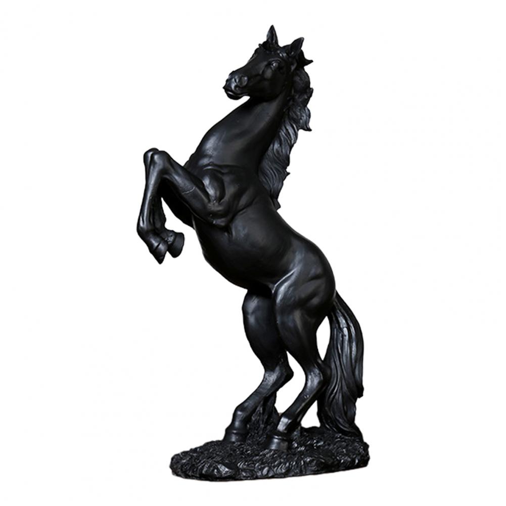 Horse Feng Shui Ornament Horse Desk Ornament Simulated Horse Figurine Resin Statue Fengshui Wealth Ornament Good Luck for Home