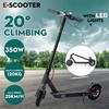 Foldable Adult Electric Scooter Electric Bike 350W Black Accessories Scooters Electric Bicycle