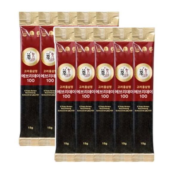 Pungnyeonbogam Экстракт 6-летнего корейского красного женьшеня Everyday 100, 15 г (7 вариантов)
