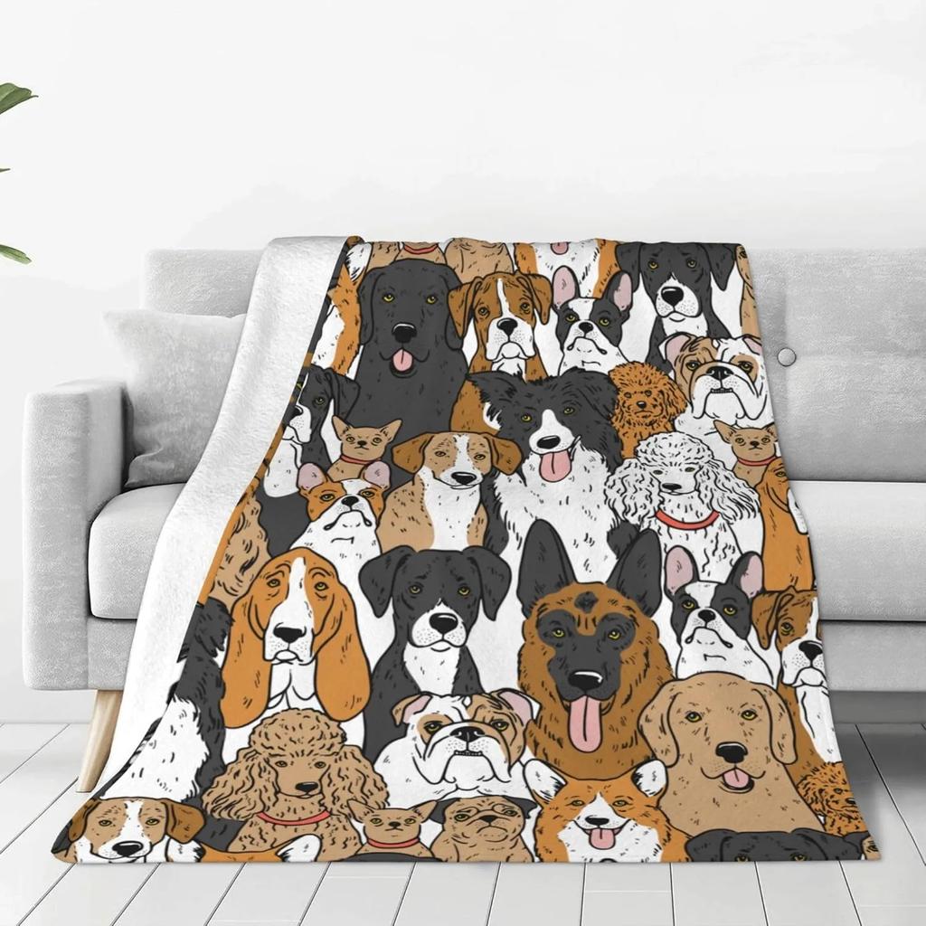 White Tiger Throw Thin Blanket Animals Printed Lightweight for Couch Home Decor Gift for Lion Tiger Elk Bears Dogs Cats Lovers
