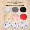 Magnetic Car Phone Holder with Metal Patch - Customizable Aluminum Alloy Design