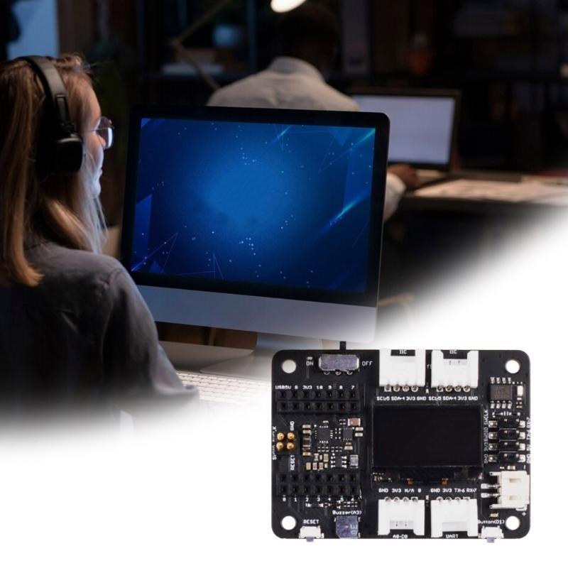 OLED Basic HAT Board for RPi, Quick Prototyping with Rich Peripherals and No Soldering Required