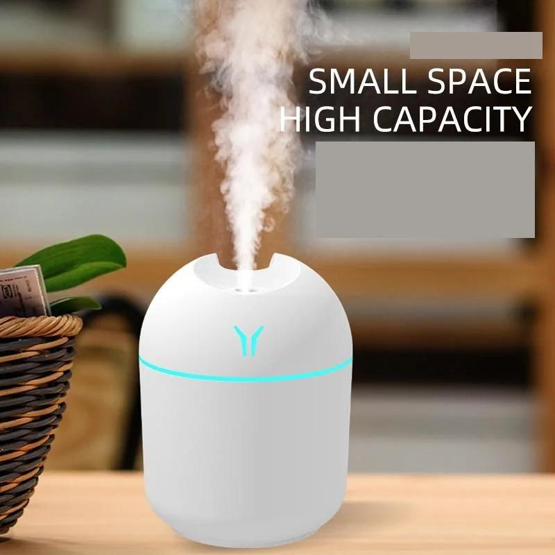 Мини-увлажнитель воздуха USB с большим объемом тумана, бытовой, небольшой, настольный, интеллектуальный, автомобильный, новый, ароматерапевтический аппарат