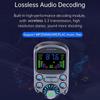 Обновление FM-передатчика Bluetooth для автомобиля, беспроводной адаптер Bluetooth 5.3 для быстрого автомобильного зарядного устройства, поддержка AUX Out U Disk/TF Card MYY