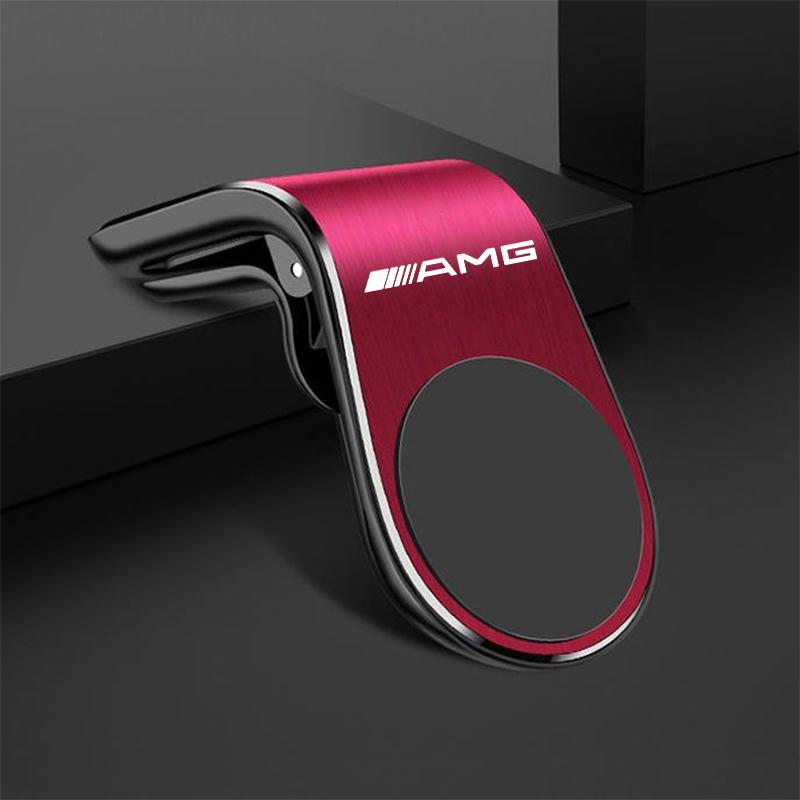 DDJ2 Magnetic Car Phone Holder GPS Support Bracket For Mercedes Benz AMG C200 C260 C300 W108 W124 W126 W140 W168 W169 W176 Sticker