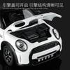1:18 BMW Mini Cooper S Alloy Metal Diecast Model Car Boy’s High Simulation Miniature Holiday Present & Home Trendy Ornament Toy