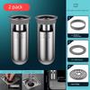 Floor Drain Core Anti-Odor Device, Bathroom Sewer Anti-Odor Gadget, Anti-Insect Silicone Cover, Stainless Steel Universal Inner Core