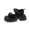 Fashion 2024 Summer Women Sandals Casual Shoes Thick-Soled Hook-loop Sandalias Open Toe Beach Shoes for Women New Zapatos Mujer J687