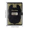 A5 100Sheets Journal Notebook With Lock Hard Cover Personal Notebook  Women