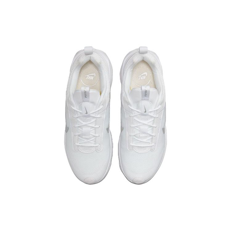 Nike Air Max Interlock Lite белые женские кроссовки серебристого цвета металлик DV5695-100