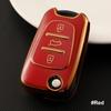 New TPU Car Key Case For Hyundai I20 I30 Elantra Azera Veracruz Veloster Kia Rio K7 K5 Sportage Sorento Flip Remote Cover