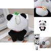 Chengdu Panda Plush Pendant Souvenir Soft Cuddly Panda Keychain For Children