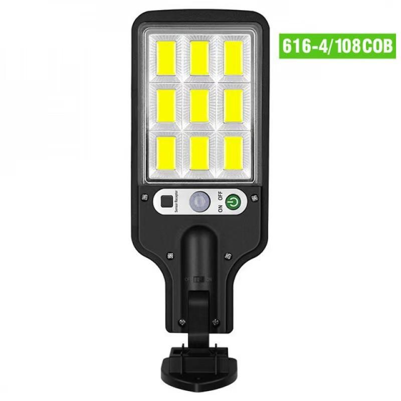 Solar Energy Garden Wall Light With Remote Control For Yard And Patio Decor