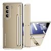 Тонкий чехол с полной защитой для телефона Galaxy Z Fold5 Fold4 со встроенной подставкой, ударопрочный корпус из поликарбоната