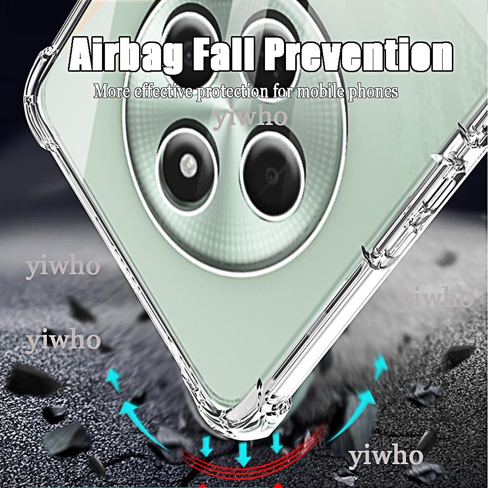 Прозрачный чехол для телефона Xiaomi Poco C75 5G 4G Shell Защитная задняя крышка камеры Clera Covers для Pocco Poxo C65 C61 C55 C51 C40