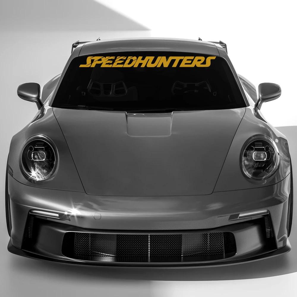 Автомобильная креативная наклейка на лобовое стекло Speedhunters Декор бокового кузова автоокна Виниловая декоративная наклейка Аксессуары для тюнинга мотоциклов
