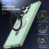 For Samsung Galaxy S23 Ultra Magnetic Case Kickstand PC Phone Cover