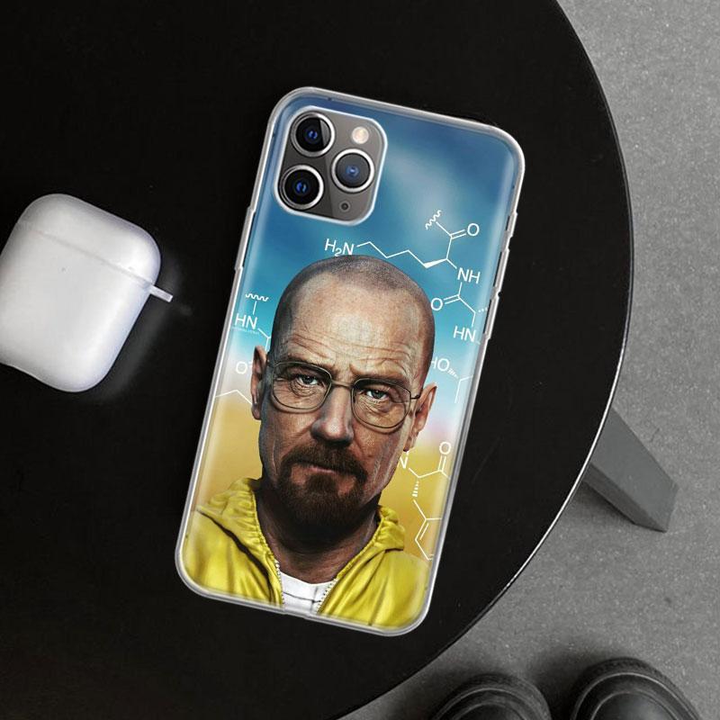 Breaking Bad WalterWhite Phone Case Cover for iPhone 11 12 13 Mini 14 15 Plus 16 Pro Max 17 Air 7 8 + SE Art Customized Fundas 1
