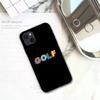 Чехол для телефона Tyler The Creator GOLF для iPhone 11 12 Mini 13 Pro XS Max X 8 7 6s Plus 5 SE XR Shell