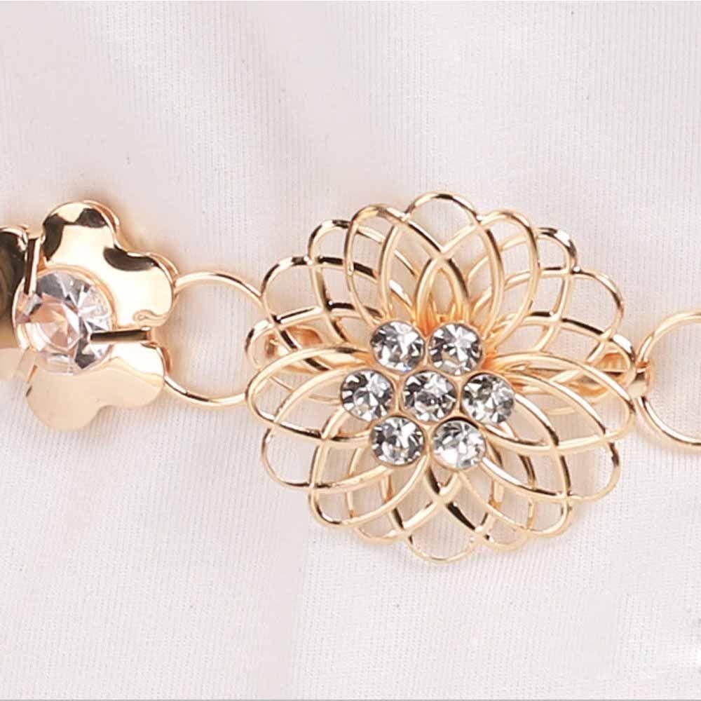 Luxury Elegant Lady Waist Chain Statement Belts Body Chain Fashion Jewelry Waistband