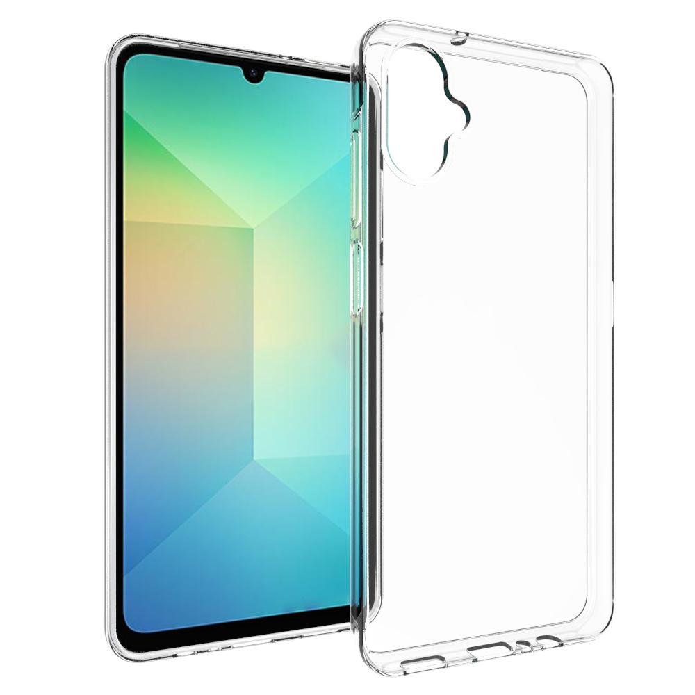 Чехол для телефона Samsung Galaxy A06 5G/F06 5G/M06 5 Прозрачный TPU Задняя крышка, устойчивая к отпечаткам пальцев