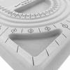 Bead Measuring Board Small Portable Bead Design Tray for DIY Jewelry Bracelet Necklace Making