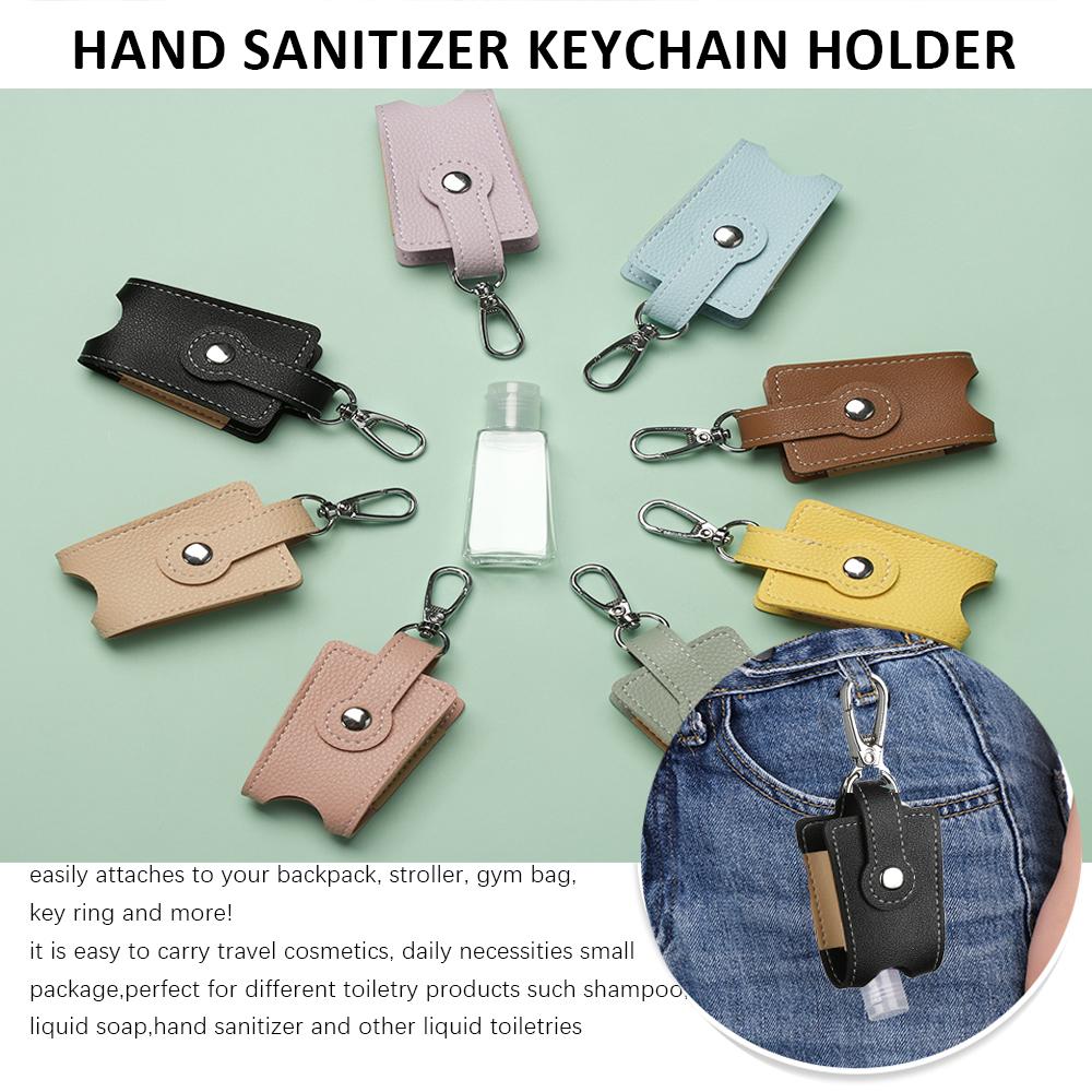 Многоразовые контейнеры Бутылка для дезинфицирующего средства для рук Дорожная бутылка с брелоком для бутылок Многоразовые бутылки