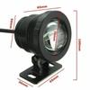 Водонепроницаемый RGB светильник для фонтана DC12V 10W Светодиодный прожектор Освещение для создания атмосферы Пульт дистанционного управления Прожектор для бассейна Аквариум